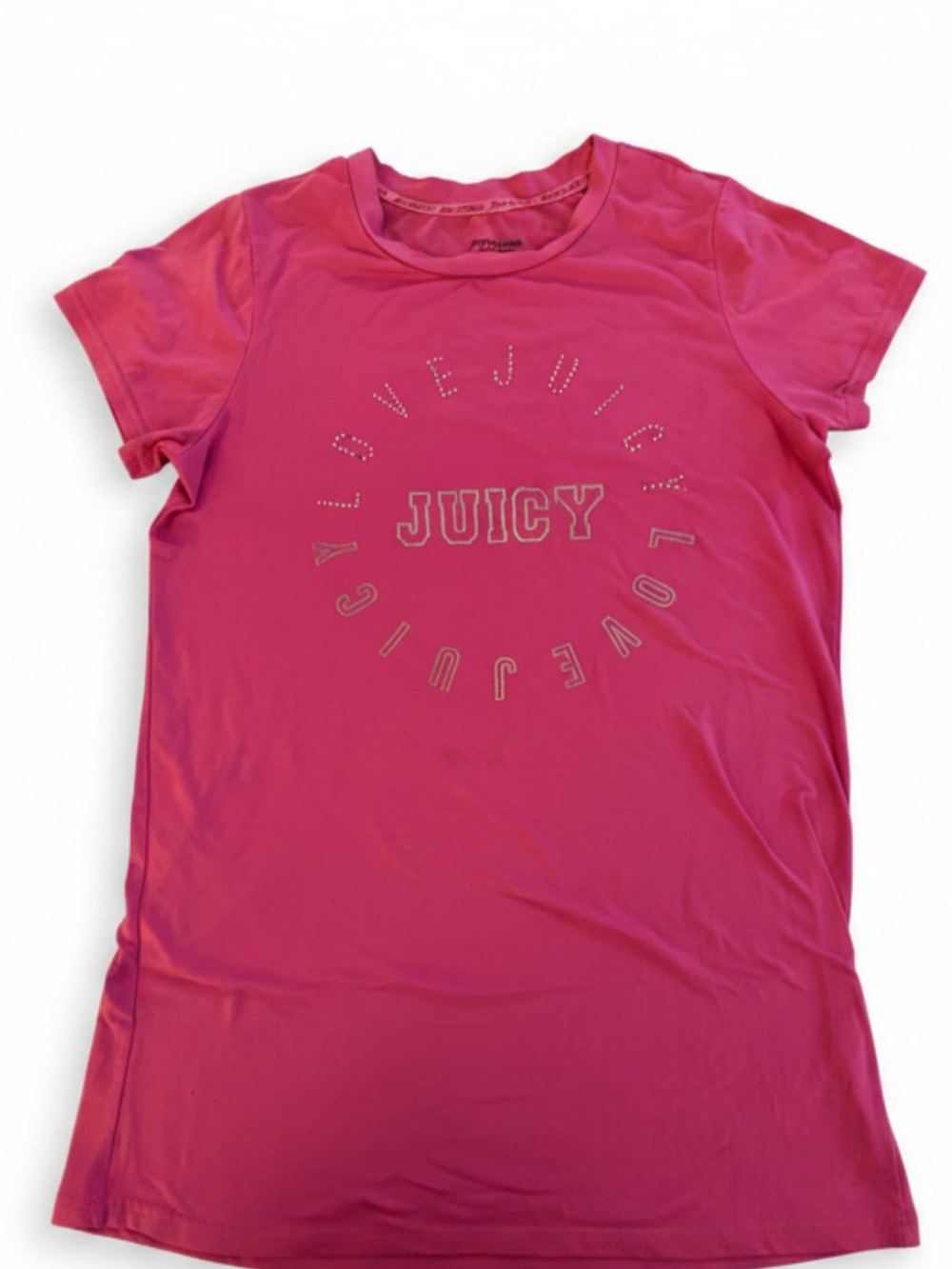 Juicy Couture Women’s Hot Pink Logo Tee